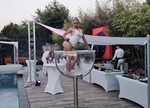 coupe de champagne géante  verre géant  show coupe de champagne géante 